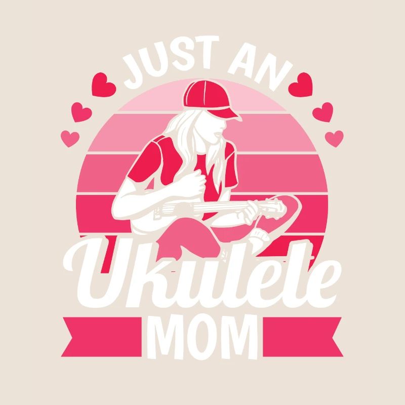 Ukulele Mutter Juste Une Maman Ukulele