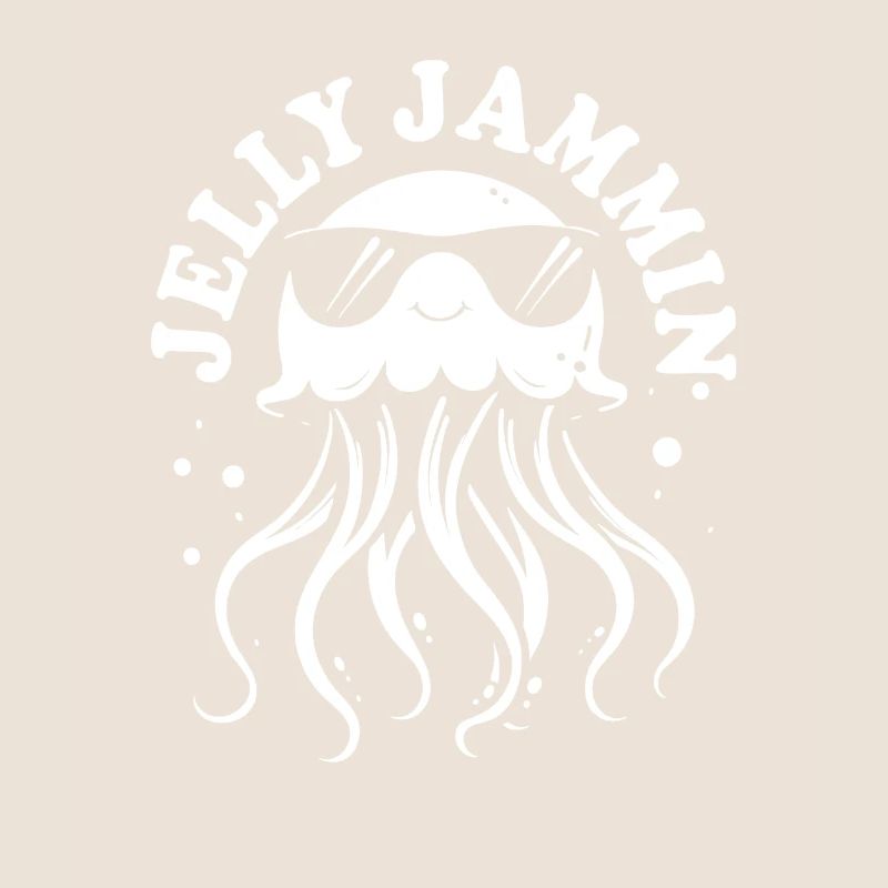 Jelly Jammin - Jellyfish with tentacles, sea creatures