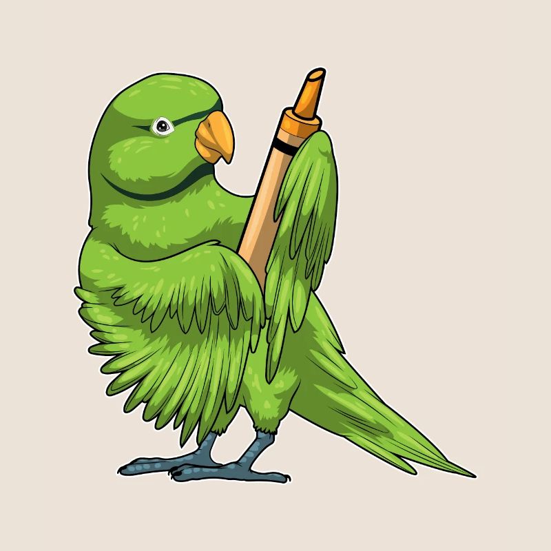 École de crayon Parrot Student
