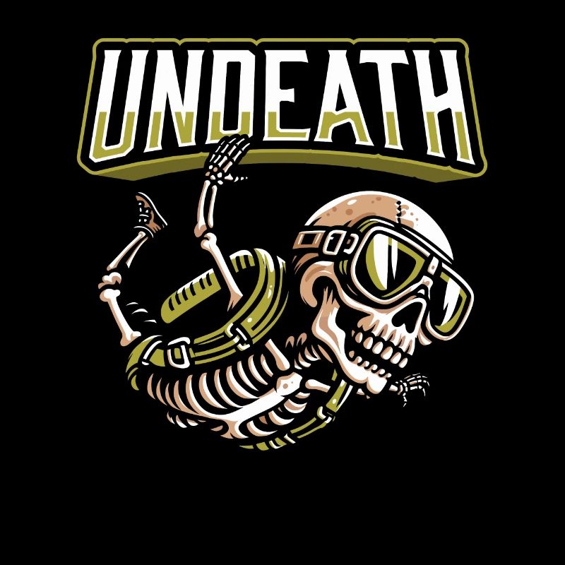 Parachutist Skydiving Skeleton