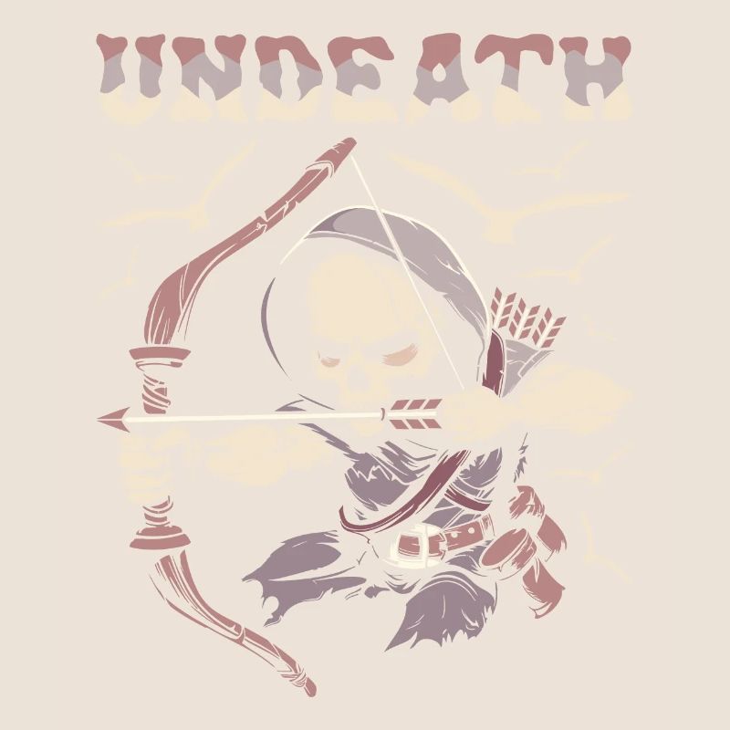 Bogenjagd Bogenjäger Skelett Undeath