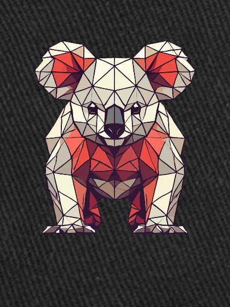 Geometric Art Koala Koalas
