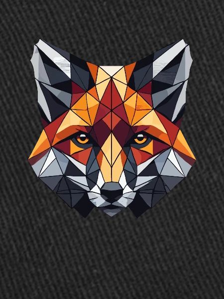 Geometric Art Fox Foxes