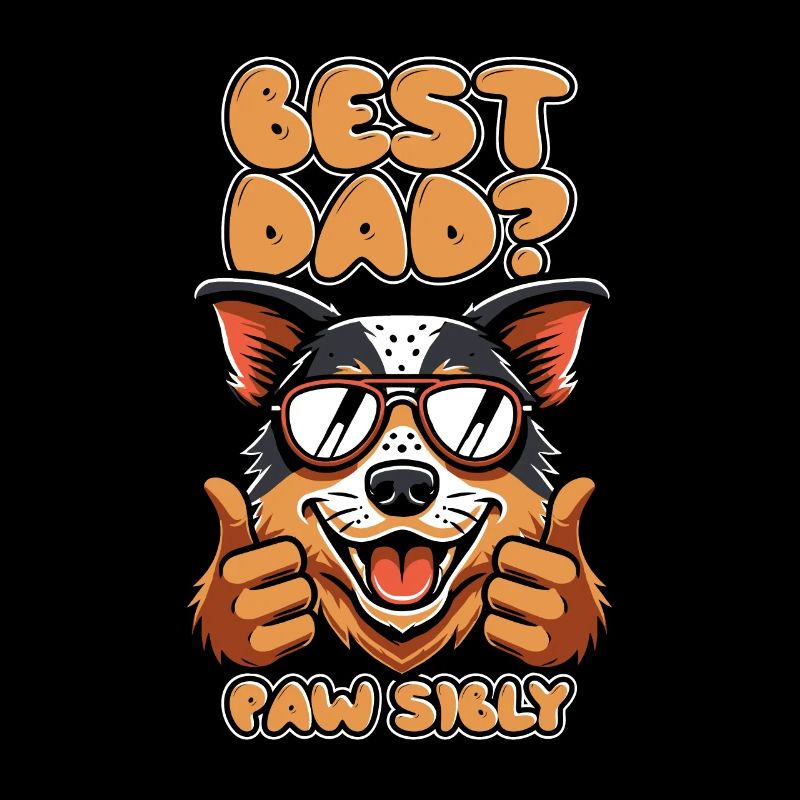Australian Cattledog Père Meilleur Papa Pawsibly