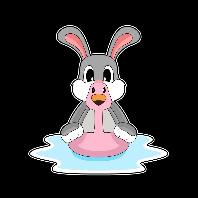 Rabbit Flamingo