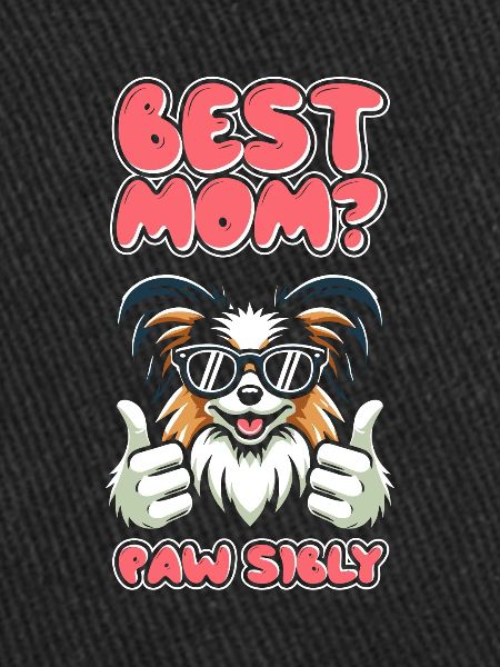 Papillon Mutter Meilleure Maman Pawsibly