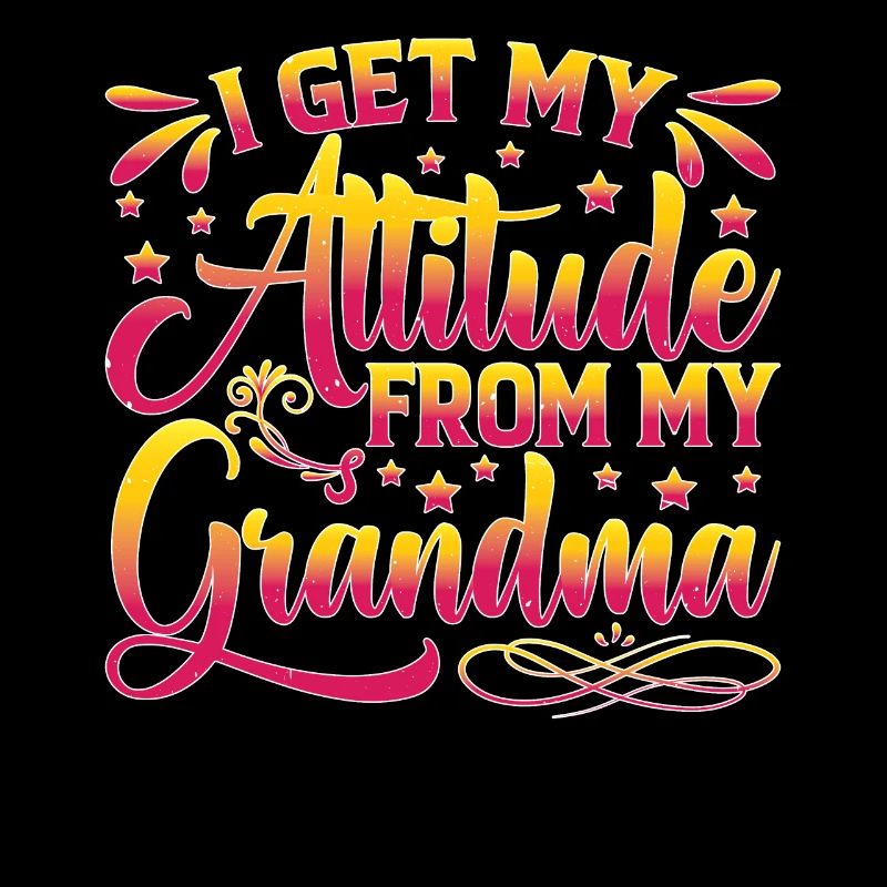 Je tiens mon attitude de ma grand-mère