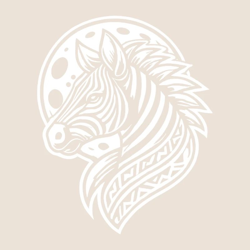 Phases de lune zébrées