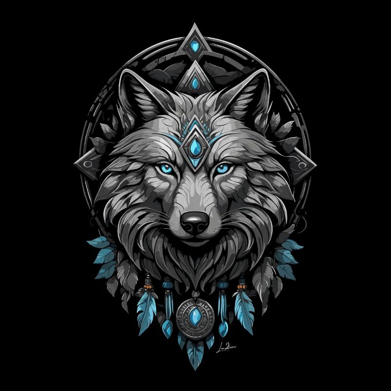 Wikinger Polarwolf
