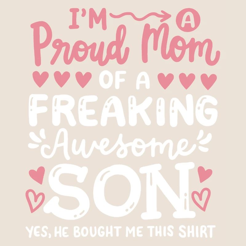 Stolze Mutter Sohn Muttertag