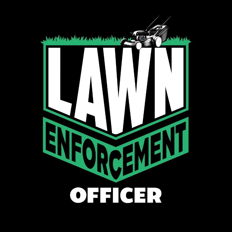 Landscaper Lawn Policeman