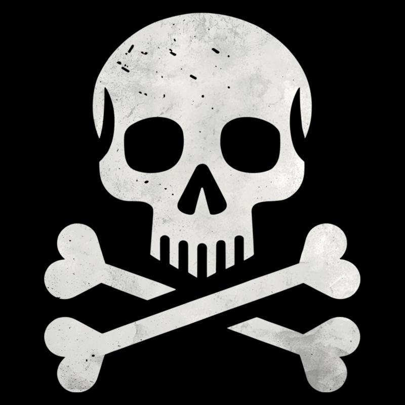 Crâne Crossbones Squelette Pirate