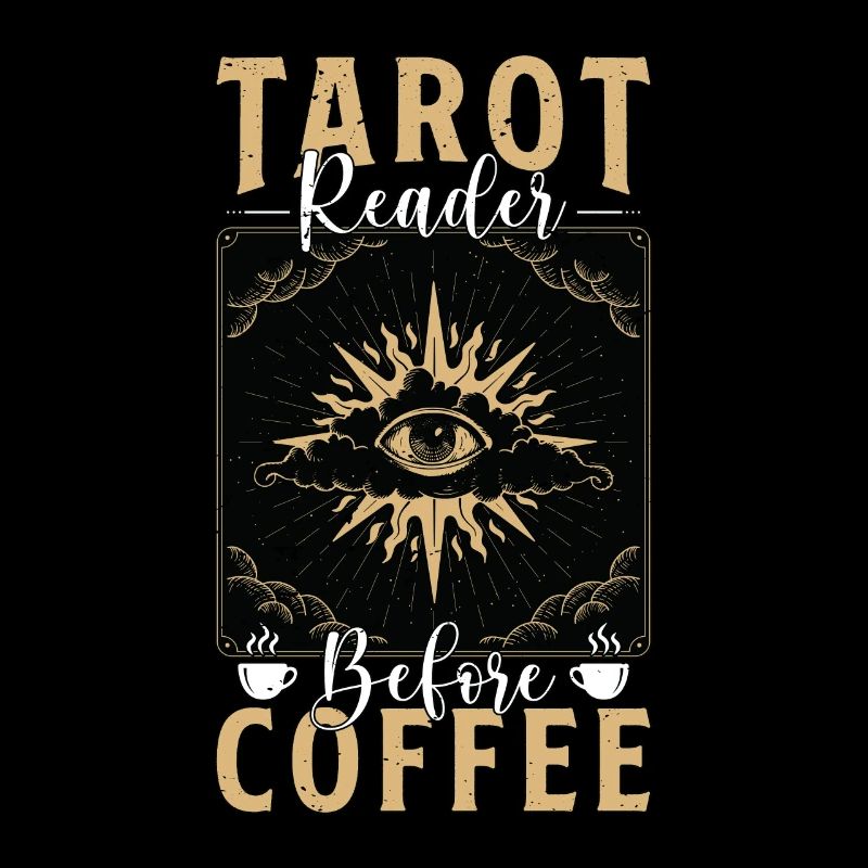 Tarot Reader Before Fortune Telling Coffee Lover