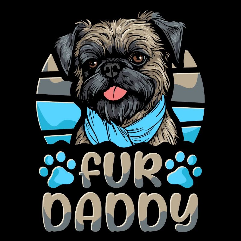 Brussels Griffon Father Dog Dad For Daddy