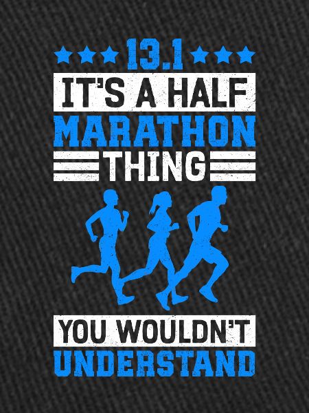 Halbmarathon Halb-Marathon Geschenk