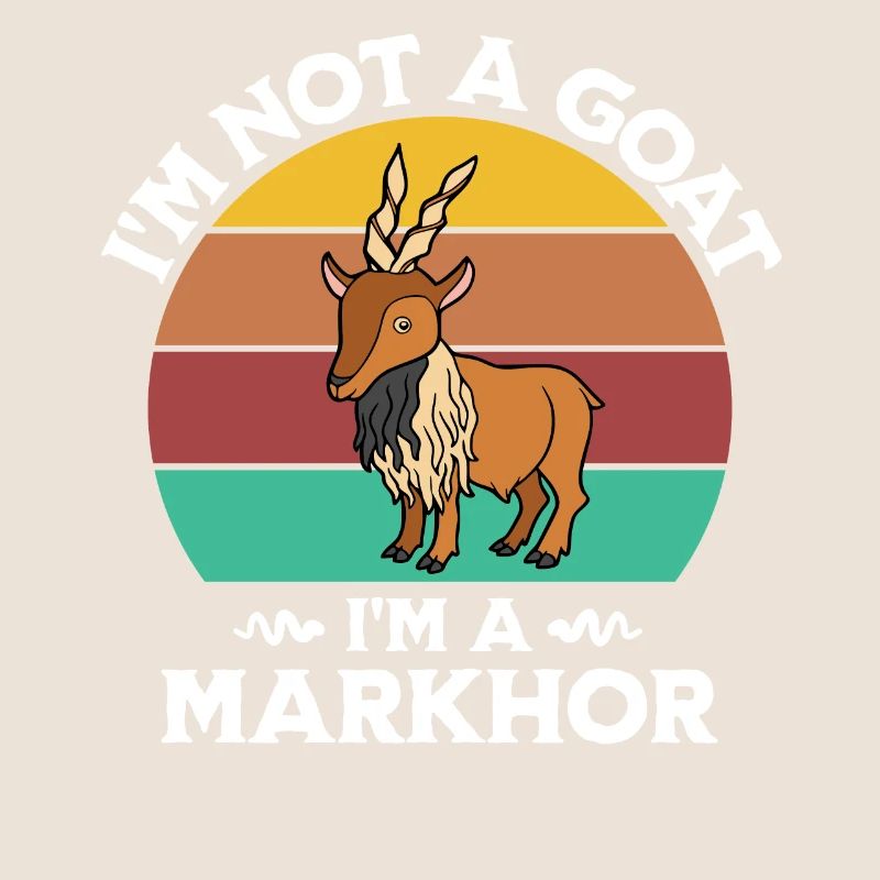 Screw Goat Saying Markhor