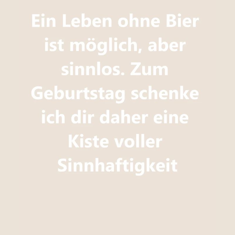 Bier-Geschenkkiste