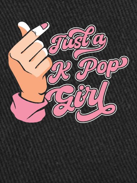 K Pop Kpop Koreansk Pop Bare en Kpop-pige