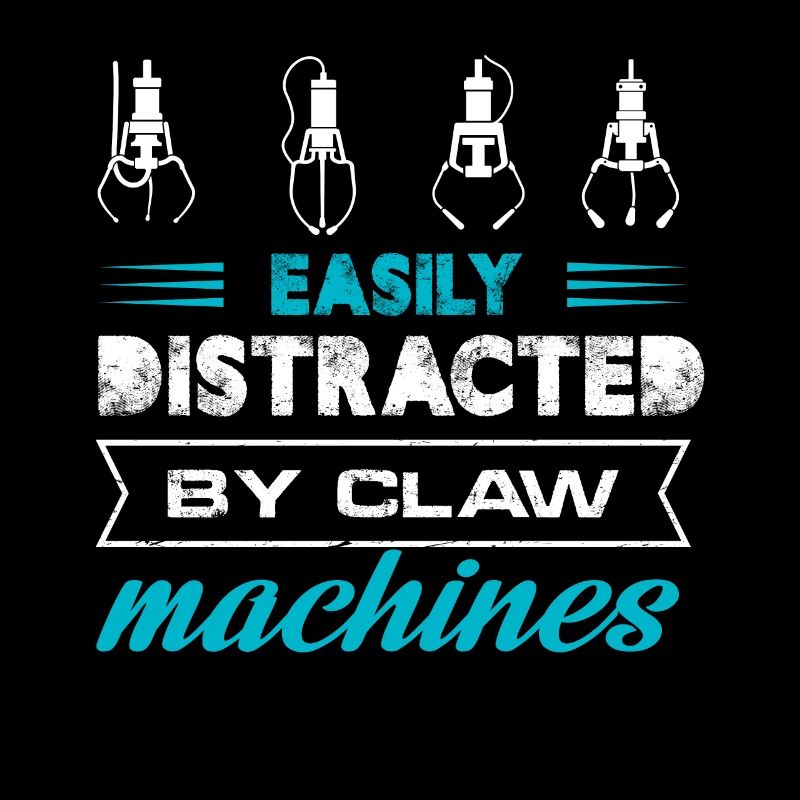 Facilement distrait par les machines à griffes