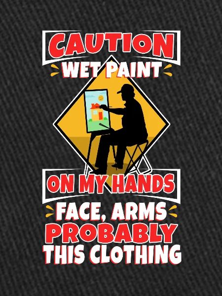 Wet paint