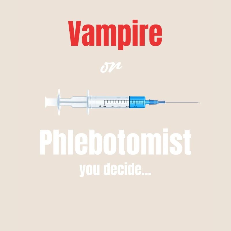 Vampire ou phlébotomiste Vous décidez de l’hématome
