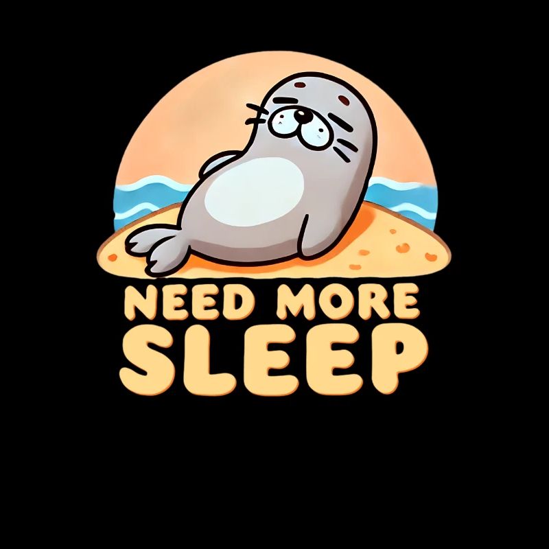 Besoin de plus de sommeil, drôle de phoque