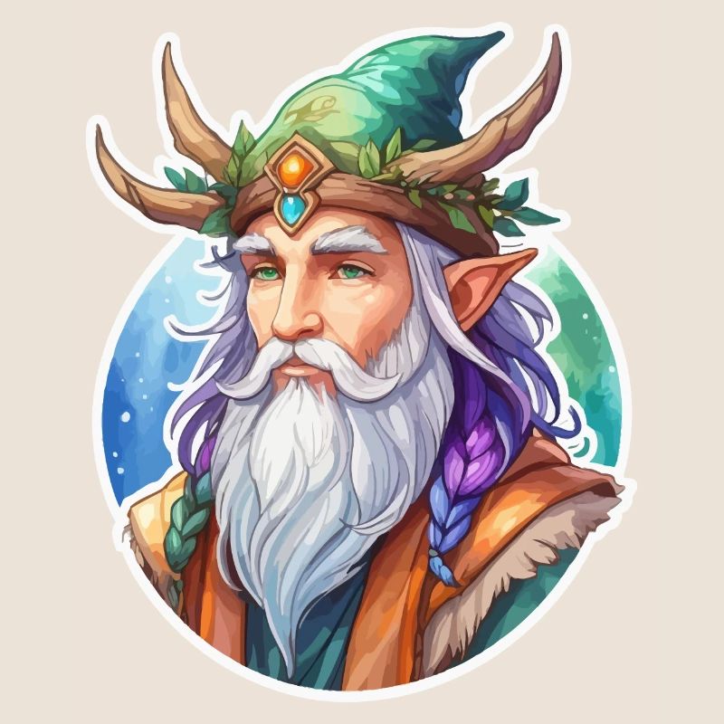 Aquarelles de druide