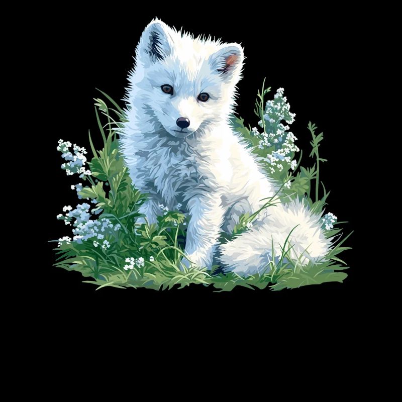 Renard arctique Polarfüchse Polarfuchs