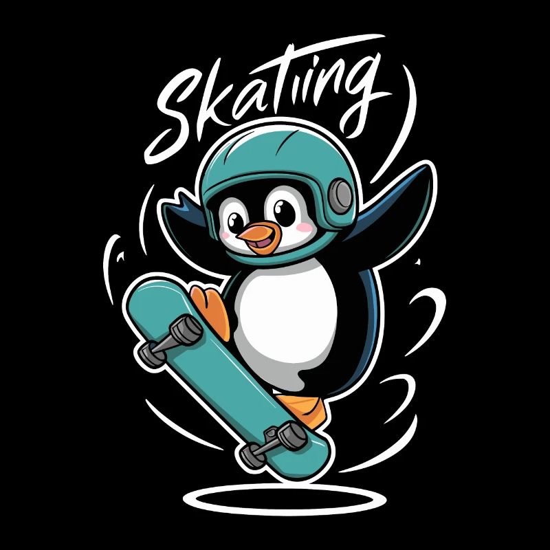 Pingouin Skating Aventurier