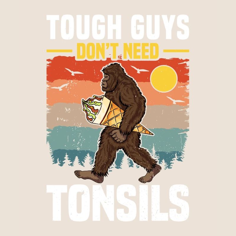 Guys don't need almonds! Tonsil surgery