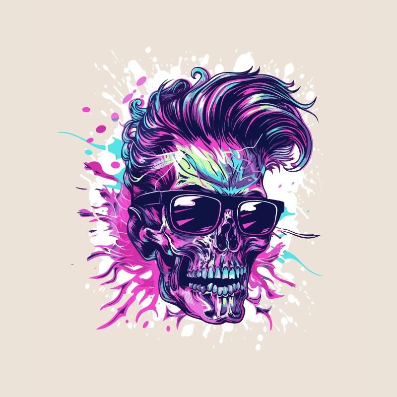 Techno Skeleton Party