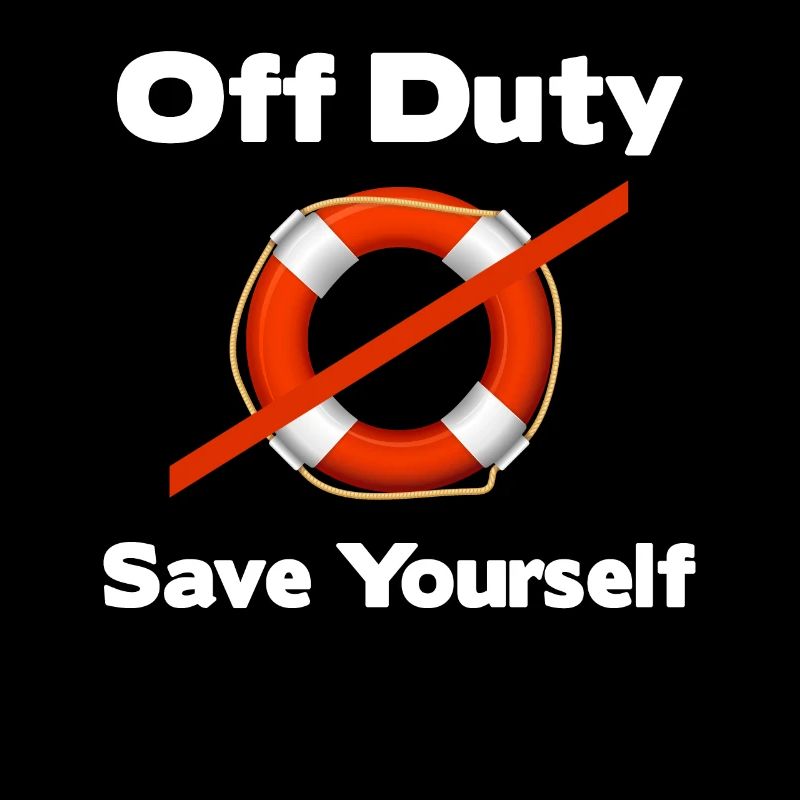 Off Duty Save Yourself Funny Lifeguards Islande