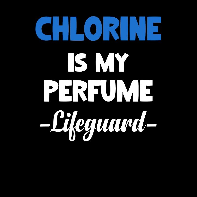 Le chlore est mon parfum sauveteur waterpolo