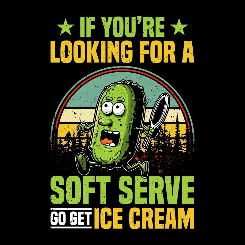 Pickleball Player Crème glacée molle