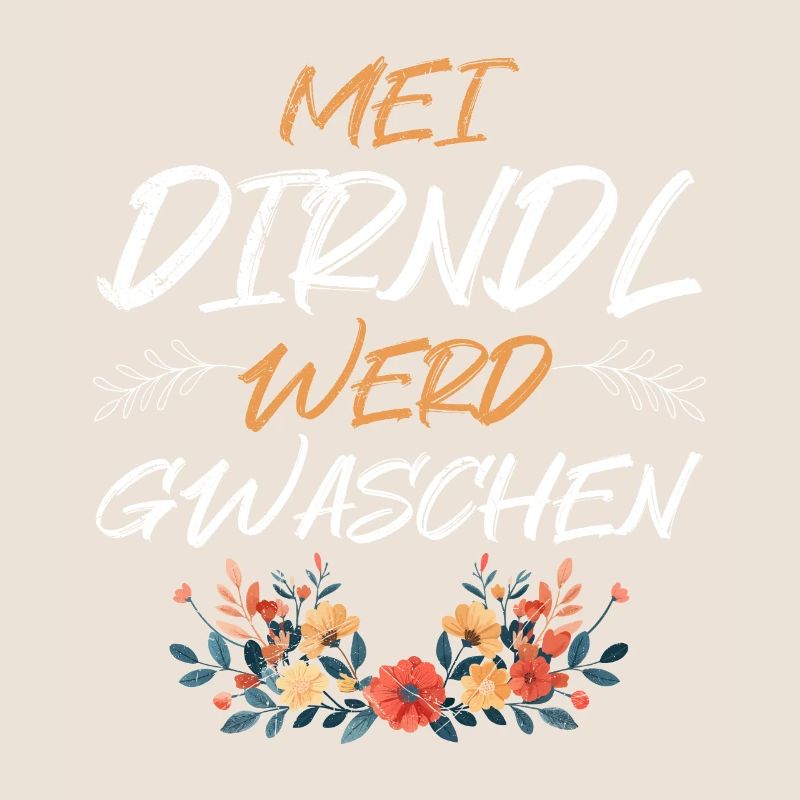 Mein Dirndl wird geschwaschen Ersatzdirndl