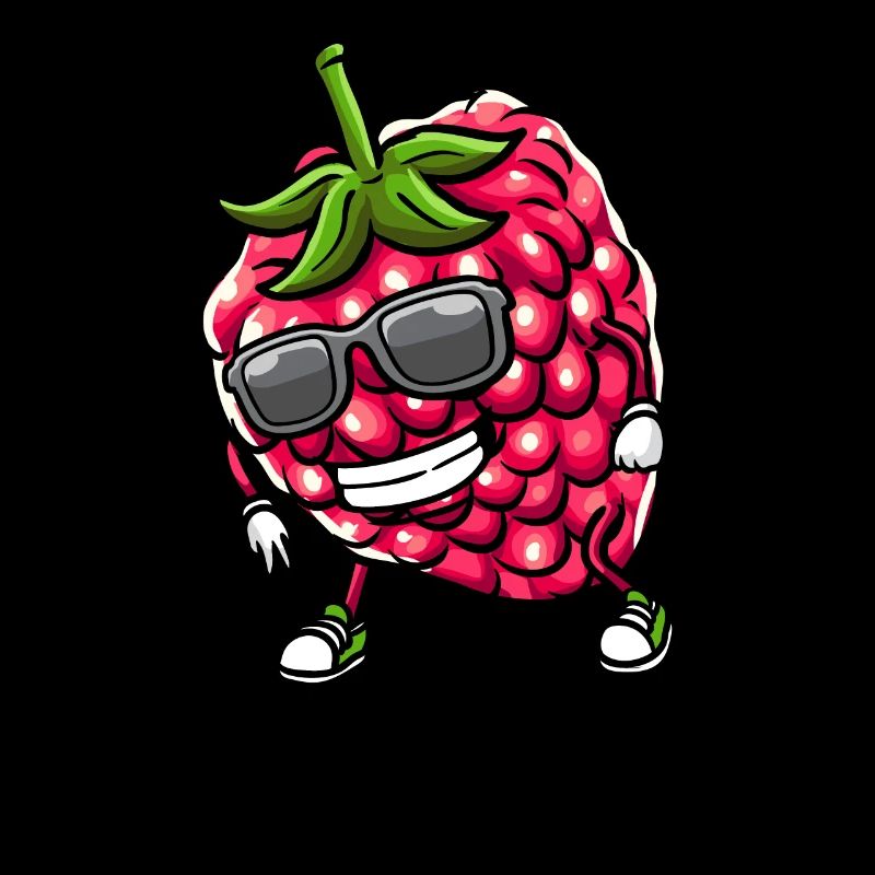 Baies Dansant Framboises Fruit