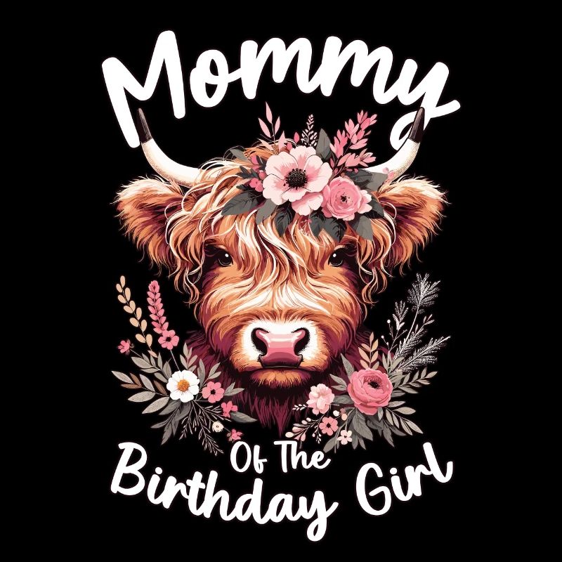 Maman de la fille d’anniversaire