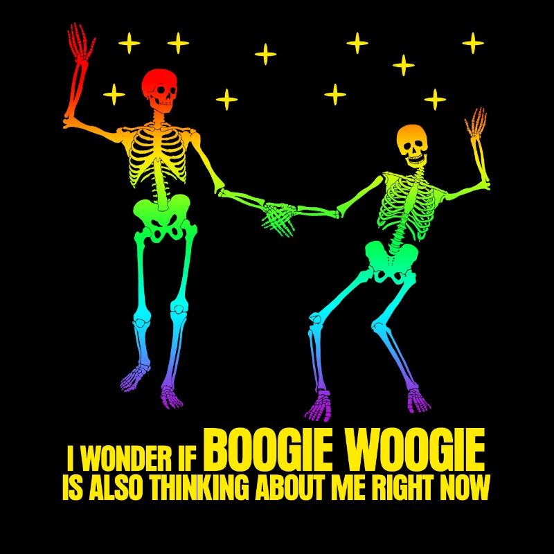 Boogie Woogie Squelette Balançoire
