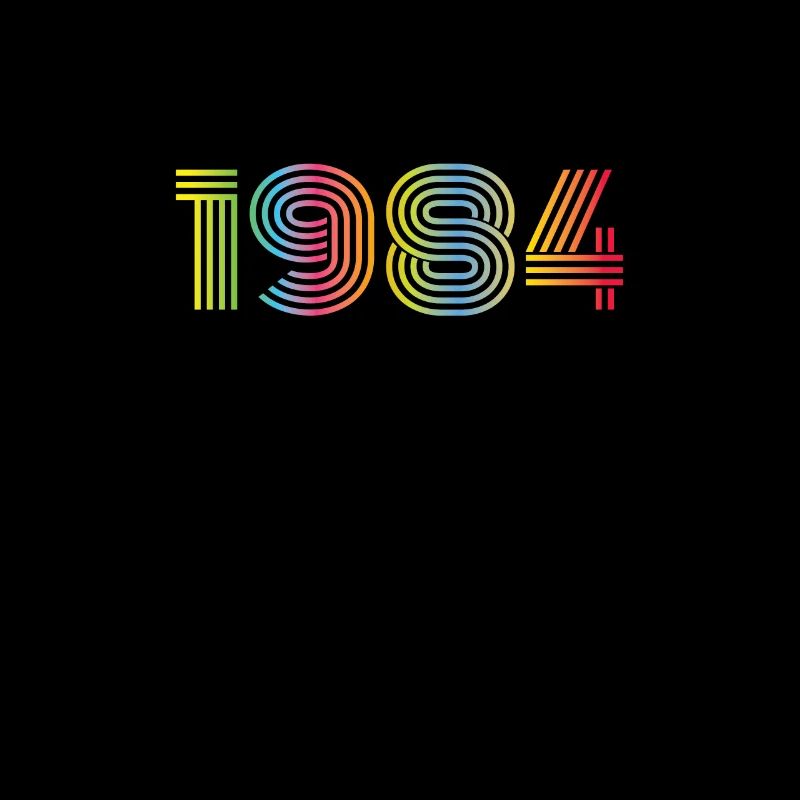 1984 Anniversaire Funky Année