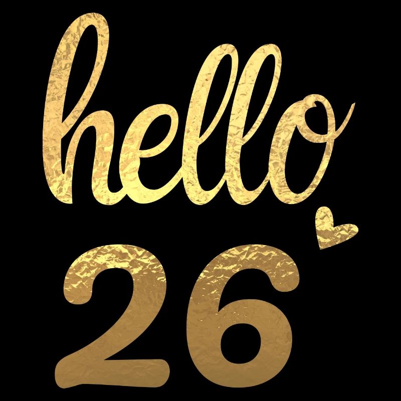 Hello 26 doré