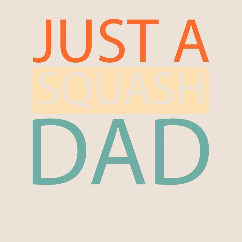 Le squash juste un papa de squash