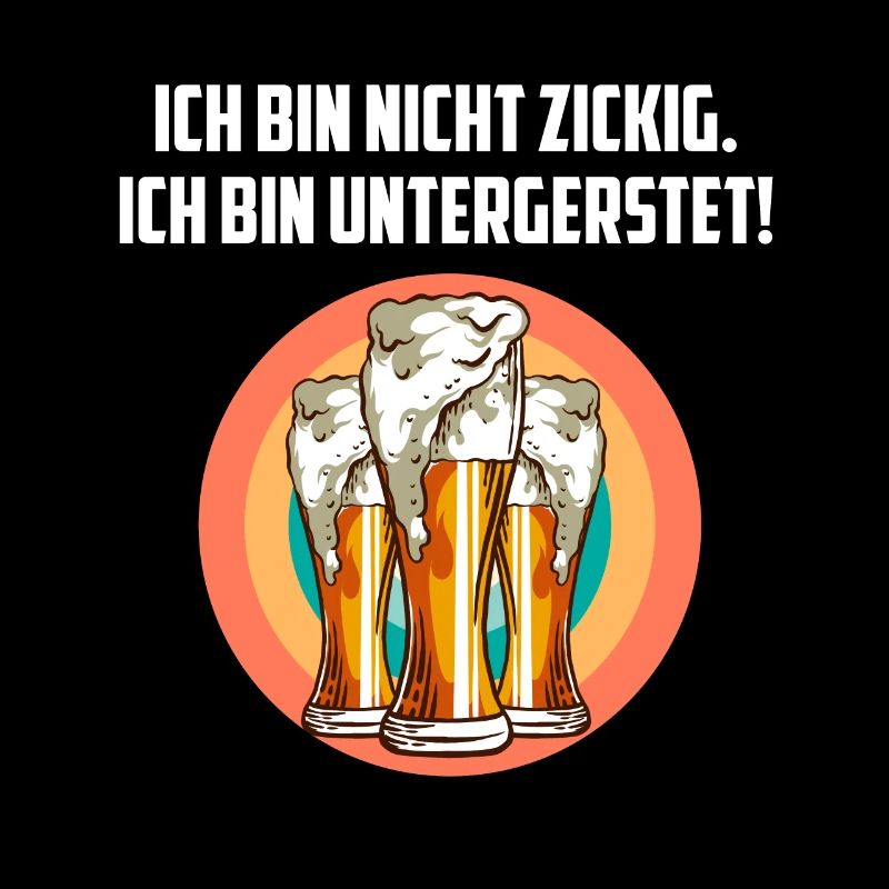 Nicht nur untergersted Bier Spruch