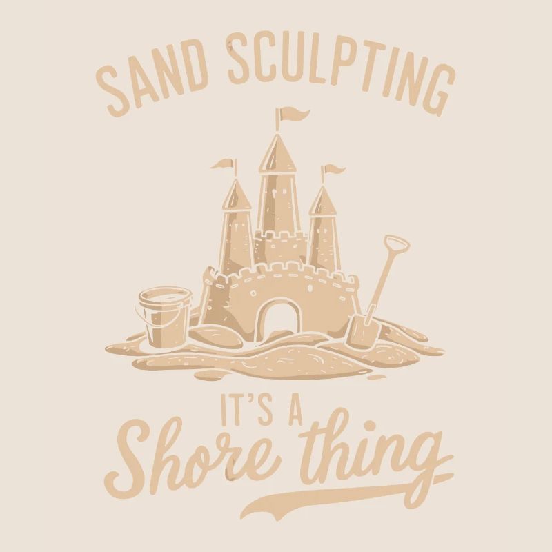 Art créatif des châteaux de sable sur la plage | Sculptures