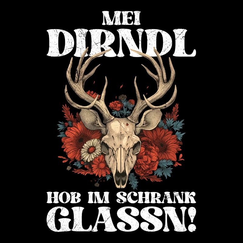 J’ai soulevé mon dirndl dans le placard mesdames