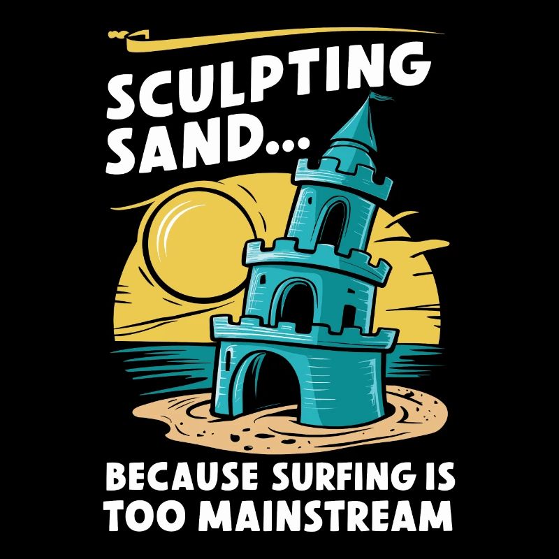 Art créatif des châteaux de sable sur la plage | Sculptures