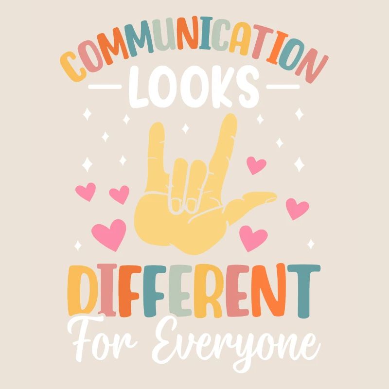 Communication Looks Different for Everyone Funny