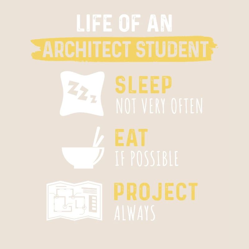 Das Leben eines Architekturstudenten