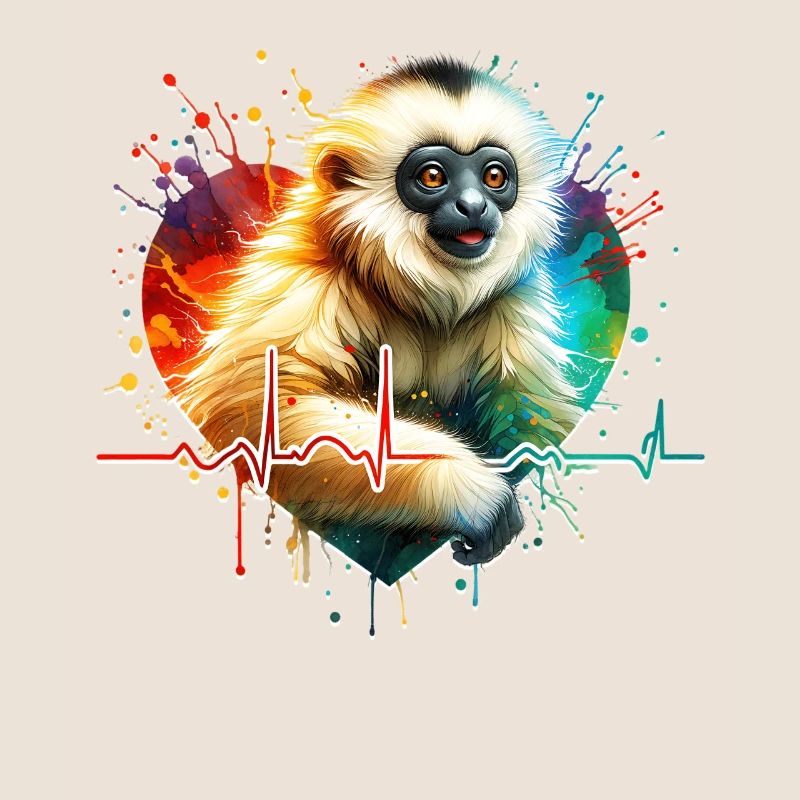 Crested gibbon ECG
