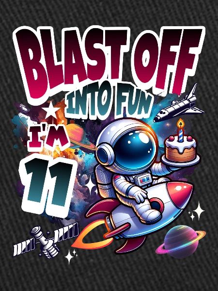 Astronaut 11th Birthday Space