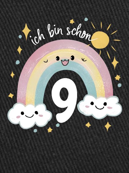 Chemise 9ème anniversaire Rainbow Cloud